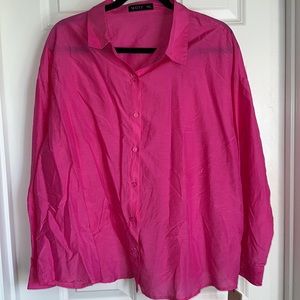 New MOTF from SHEIN Sz 1xl button down top